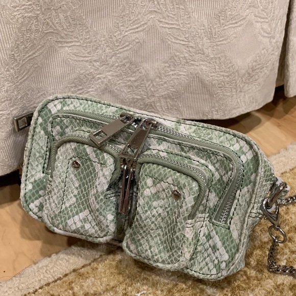 Núnoo Helena Snake Print Crossbody Bag - Picture 2 of 3